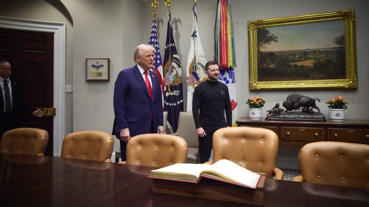 Drama v Oválné pracovně Bílého domu (pátek, 28. února 2025).