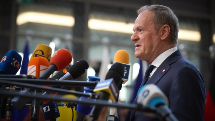 Donald Tusk na summitu EU. (6. března 2025).