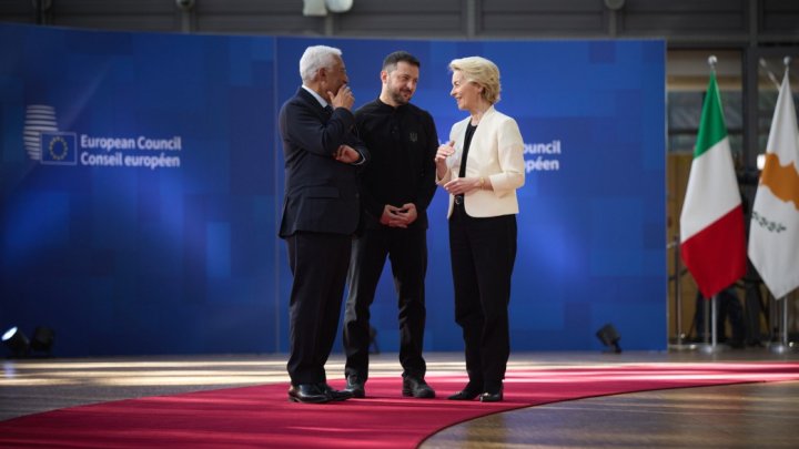 Volodymyr Zelenskyj na summitu EU. (6. března 2025).