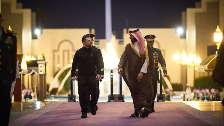 Volodymyr Zelenskyj a Muhammad bin Salmán