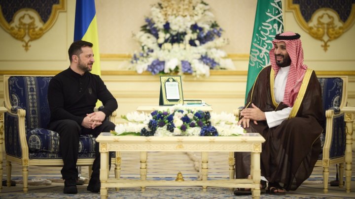 Volodymyr Zelenskyj a Muhammad bin Salmán