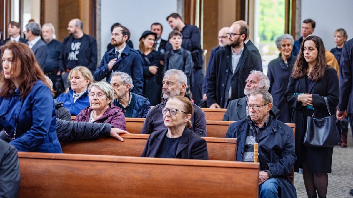 Pohřeb Jaromíra Štětiny