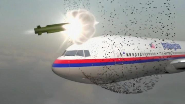 Sestřelený Boeing letu MH17 nad Ukrajinou