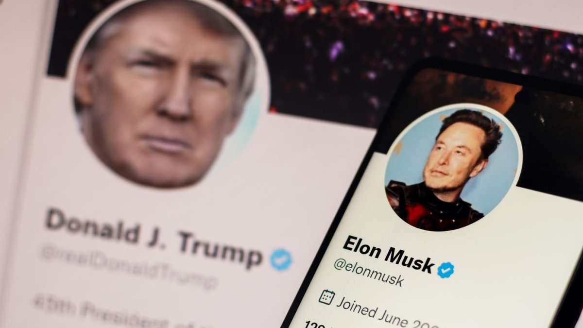 Donald Trump a Elon Musk