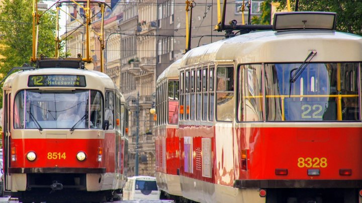 Tramvaje v Praze, ilustrační fotografie. 