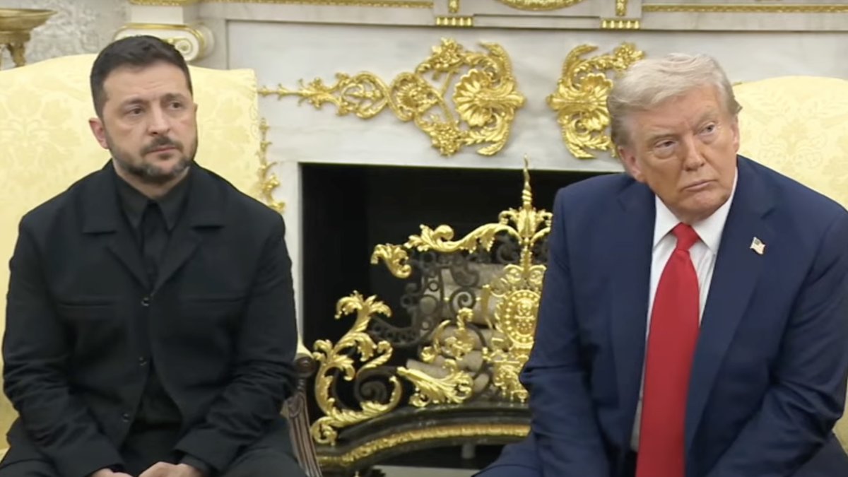 Donald Trump a Volodymyr Zelenskyj se setkali v Bílém domě. (18.8.2025)