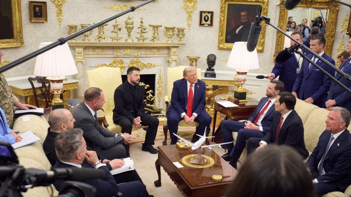 Volodymyr Zelenskyj opět jednal v Bílém domě. (18.8.2025)