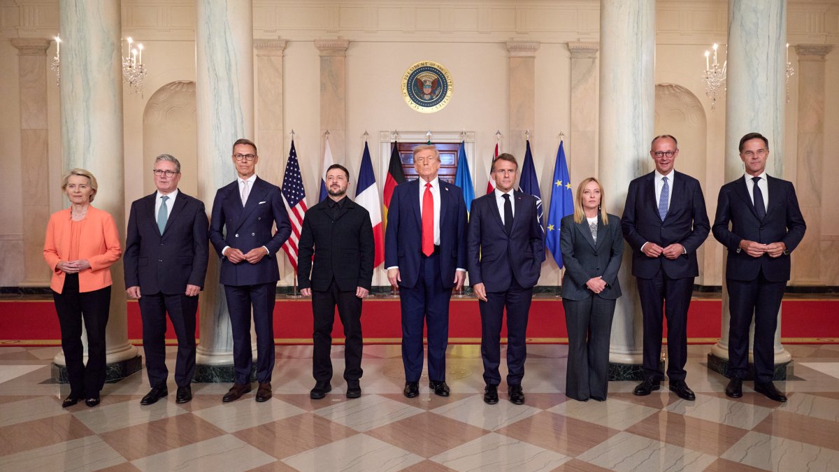 Volodymyr Zelenskyj opět jednal v Bílém domě. (18.8.2025)