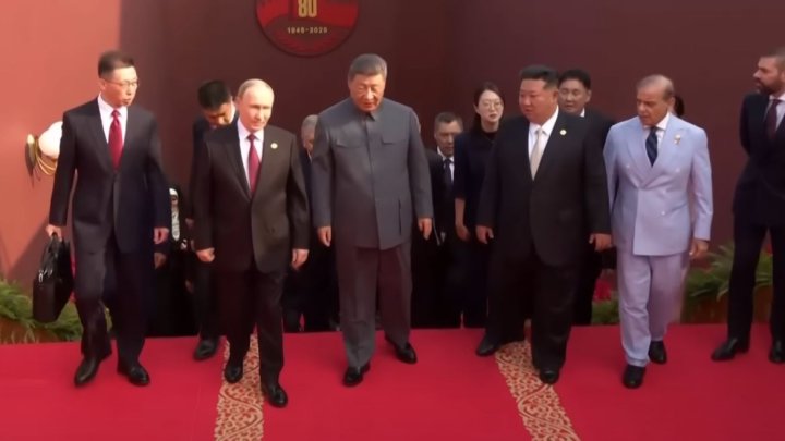 Vladimír Putin, Si Ťin-pching a Kim Čong-un