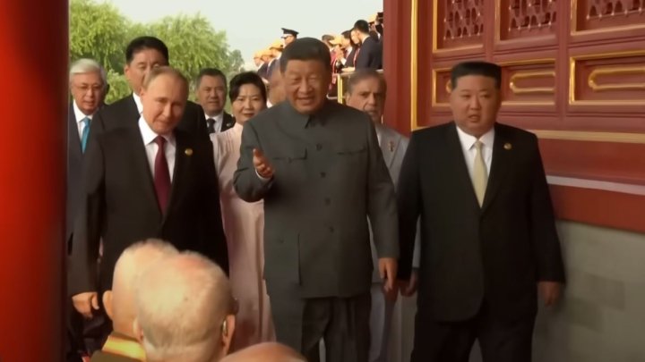 Vladimír Putin, Si Ťin-pching a Kim Čong-un