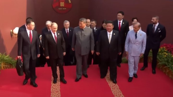 Vladimír Putin, Si Ťin-pching a Kim Čong-un