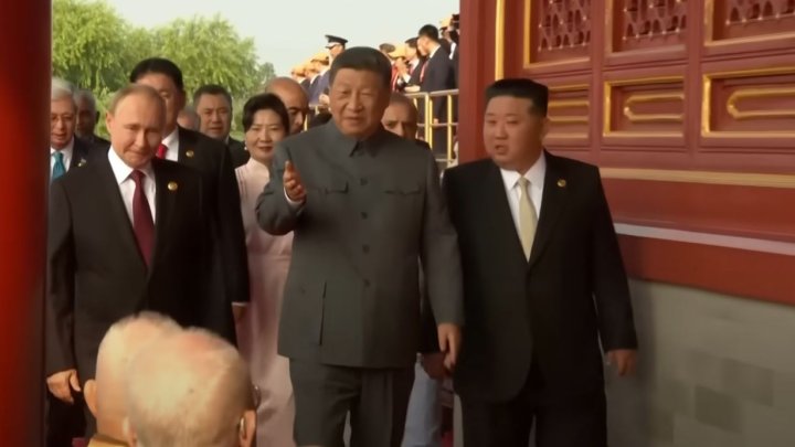 Vladimír Putin, Si Ťin-pching a Kim Čong-un