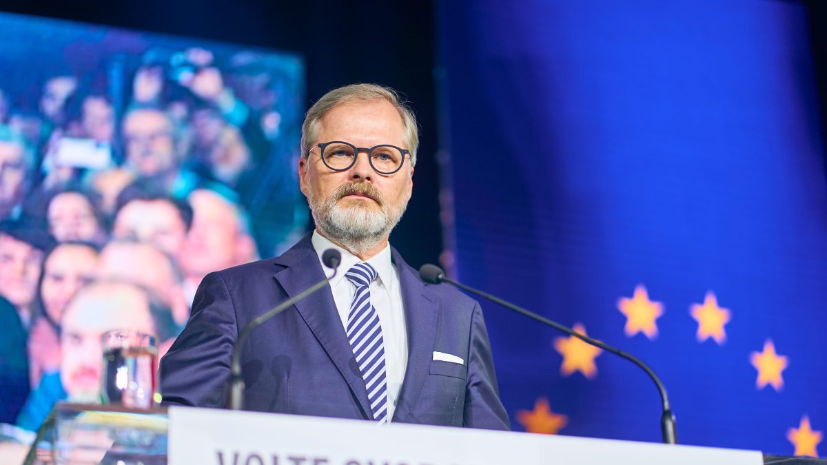 Petr Fiala na zahájení poslední fáze kampaně koalice SPOLU