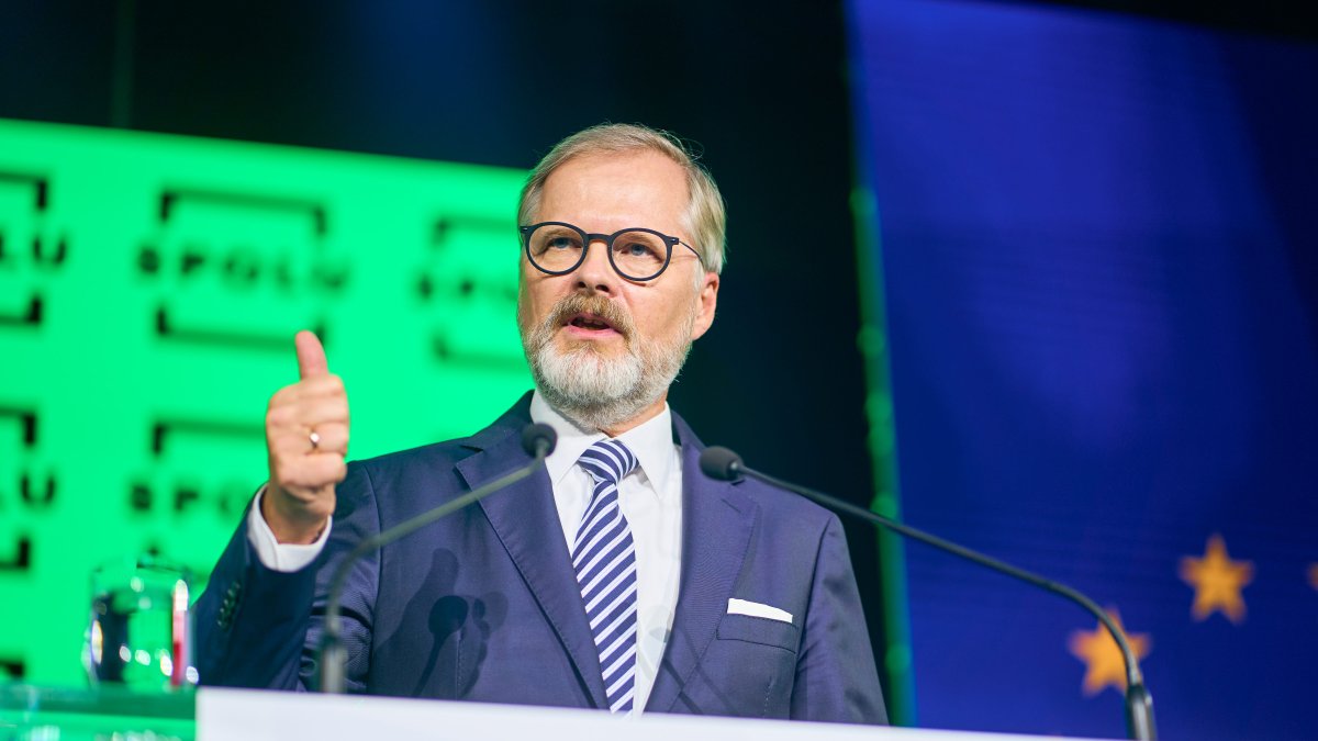 Petr Fiala na zahájení poslední fáze kampaně koalice SPOLU