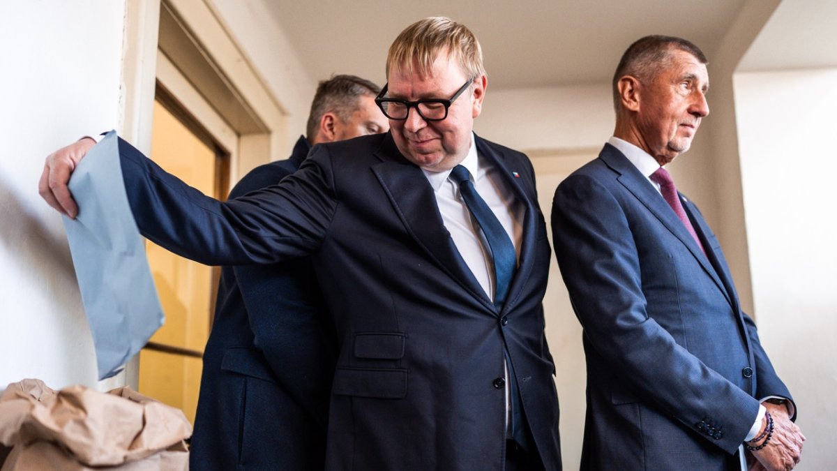 Aleš Juchelka a Andrej Babiš