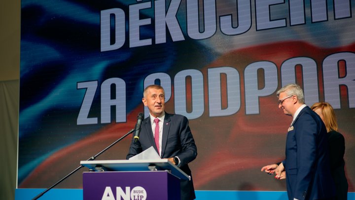 Volební štáb ANO