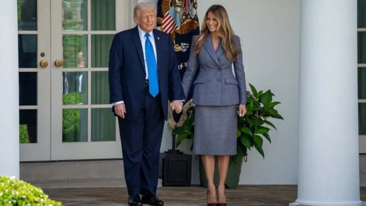 Donald Trump a Melania Trumpová
