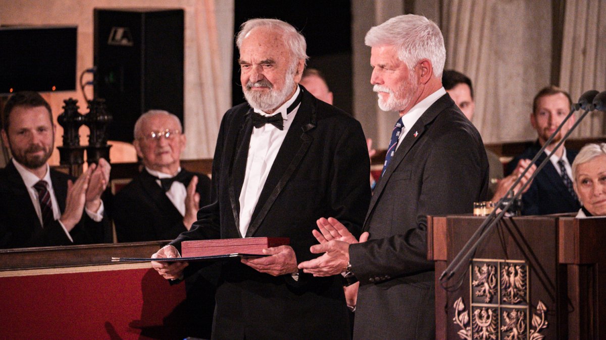 Předávání státních vyznamenání prezidentem Petrem Pavlem (28. října 2025)