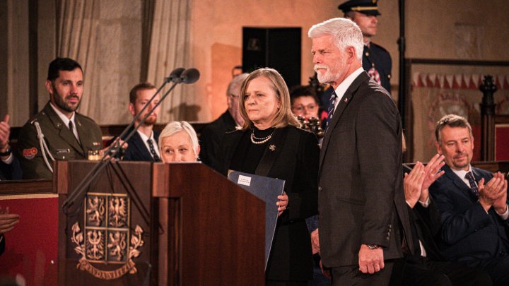 Předávání státních vyznamenání prezidentem Petrem Pavlem (28. října 2025)