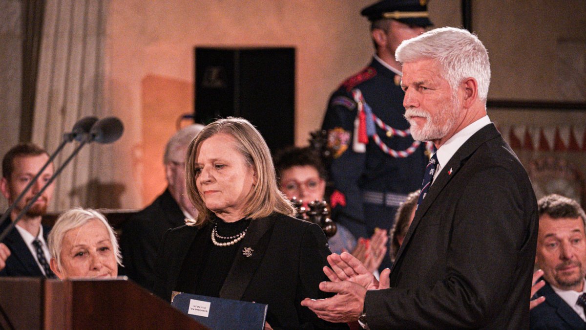 Předávání státních vyznamenání prezidentem Petrem Pavlem (28. října 2025)