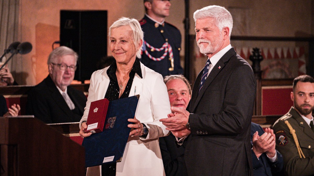 Předávání státních vyznamenání prezidentem Petrem Pavlem (28. října 2025)