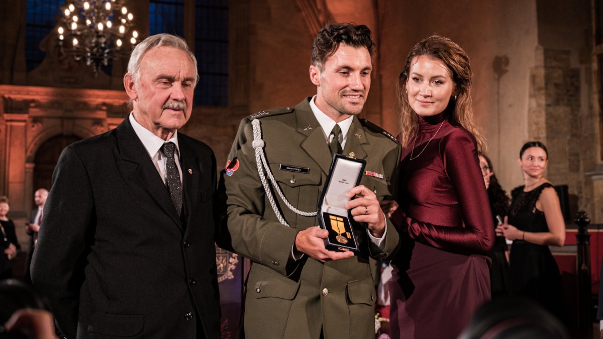 Předávání státních vyznamenání prezidentem Petrem Pavlem (28. října 2025)