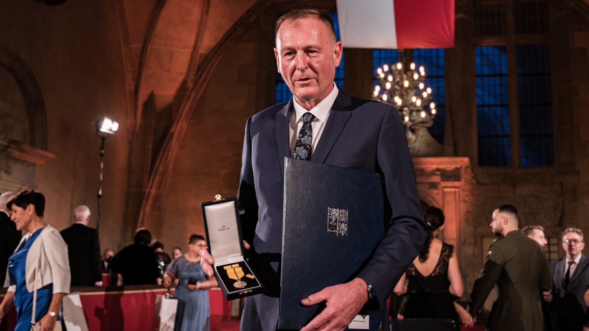 Předávání státních vyznamenání prezidentem Petrem Pavlem (28. října 2025)