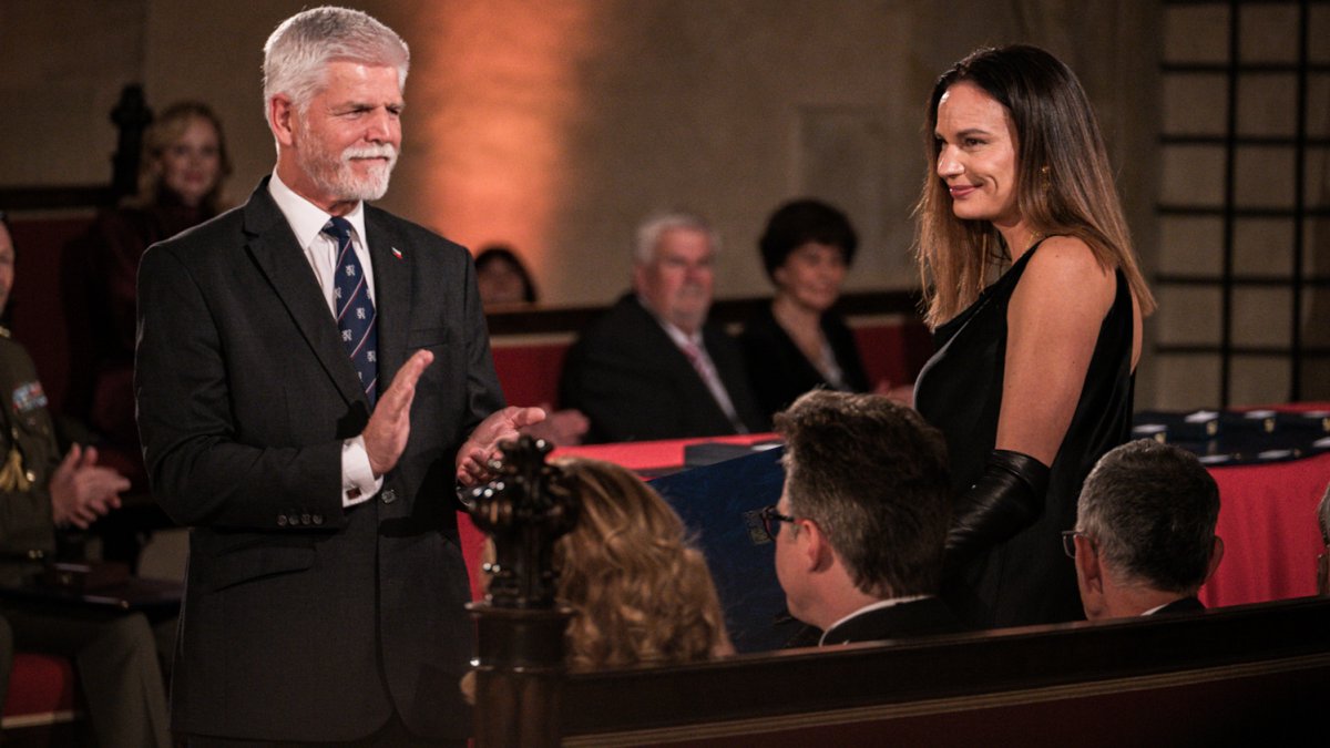 Předávání státních vyznamenání prezidentem Petrem Pavlem (28. října 2025)