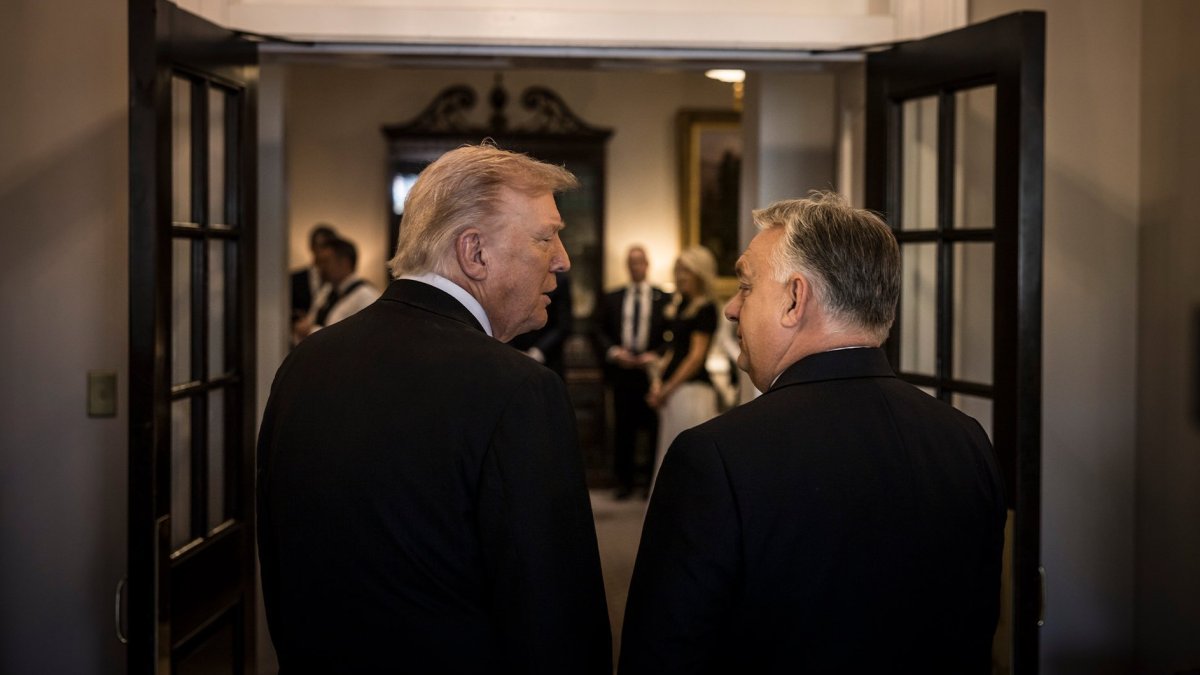Donald Trump a Viktor Orbán