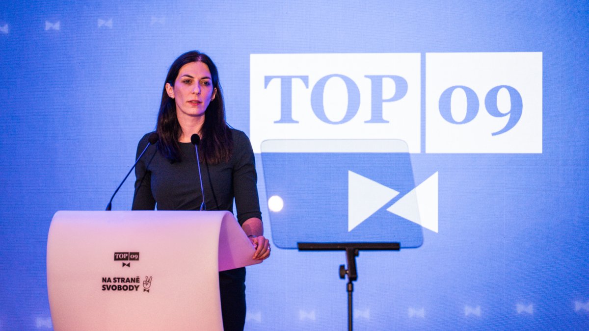 TOP 09 si na sněmu volí nové stranické vedení. (8.11.2025)