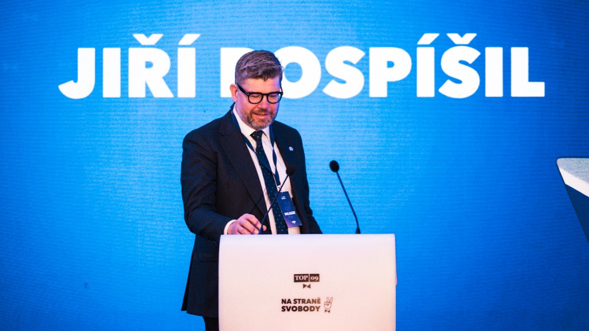 TOP 09 si na sněmu volí nové stranické vedení. (8.11.2025)