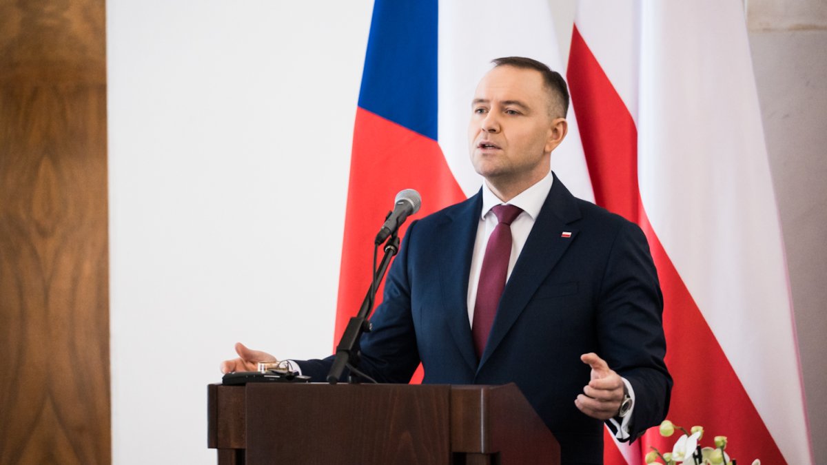 Do Prahy přijel polský prezident Karol Nawrocki. (24.11.2025)