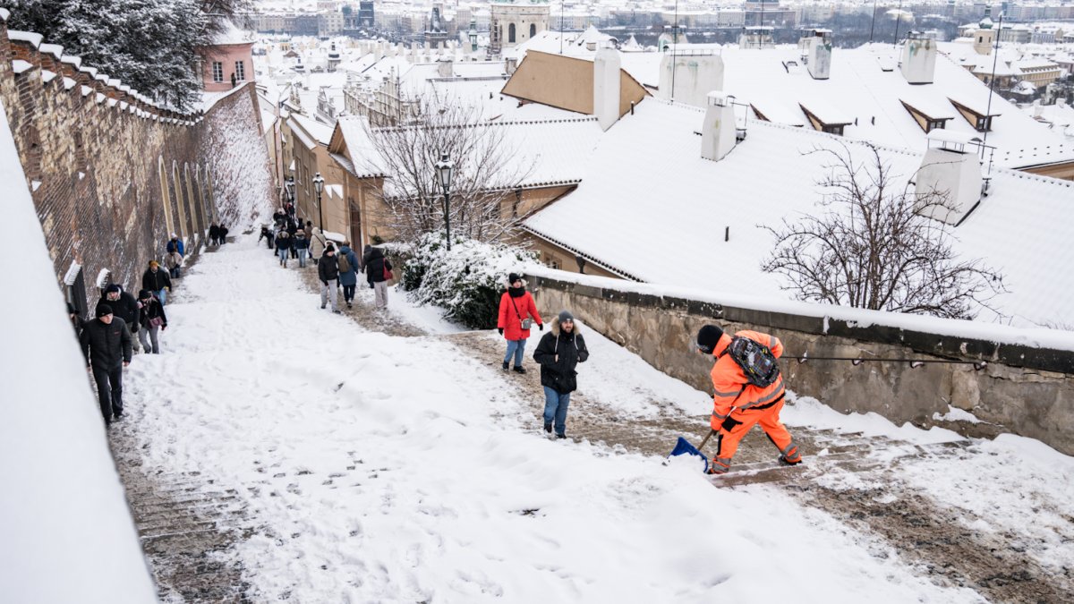 Zima, ilustrační fotografie. 