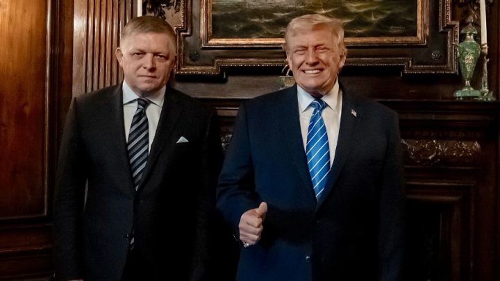 Robert Fico a Donald Trump