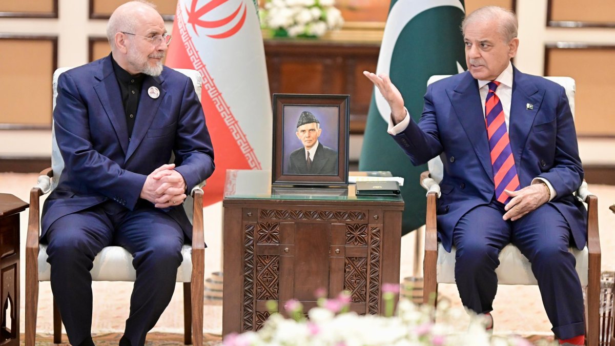 Íránská delegace v Pákistánu