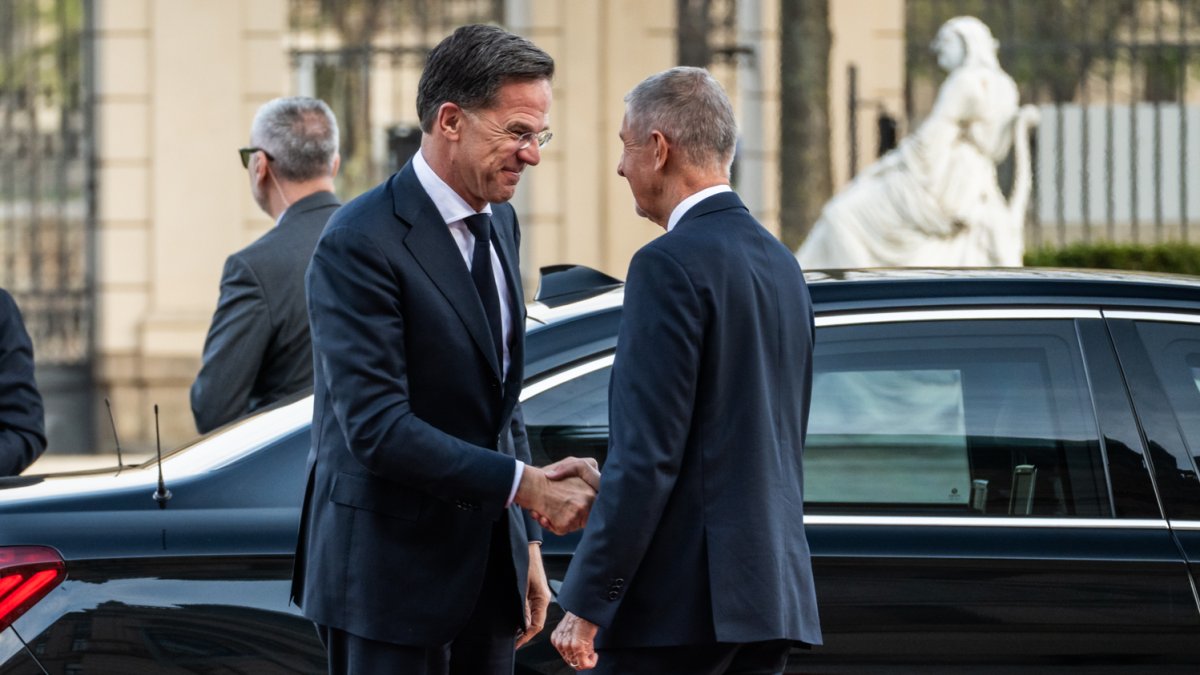 Mark Rutte a Andrej Babiš