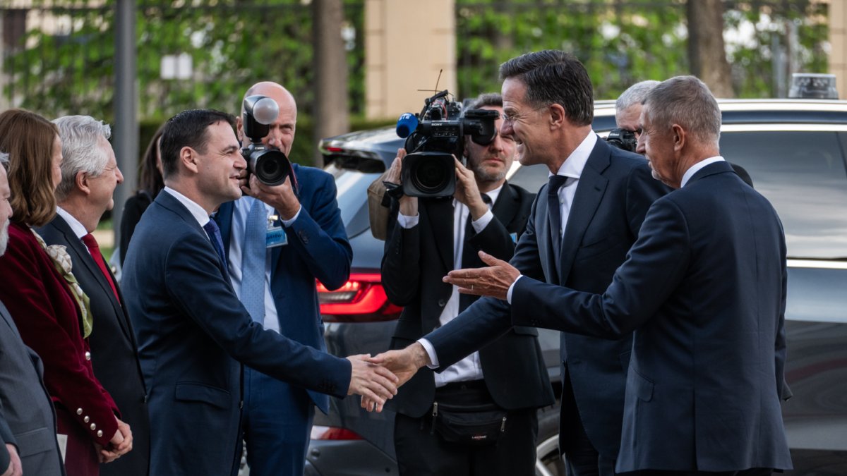 Mark Rutte a Andrej Babiš