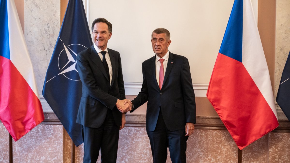 Mark Rutte a Andrej Babiš