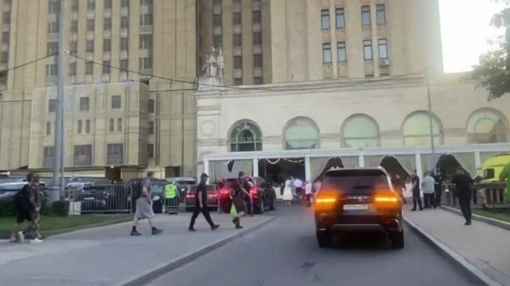Výbuch v centru Moskvy